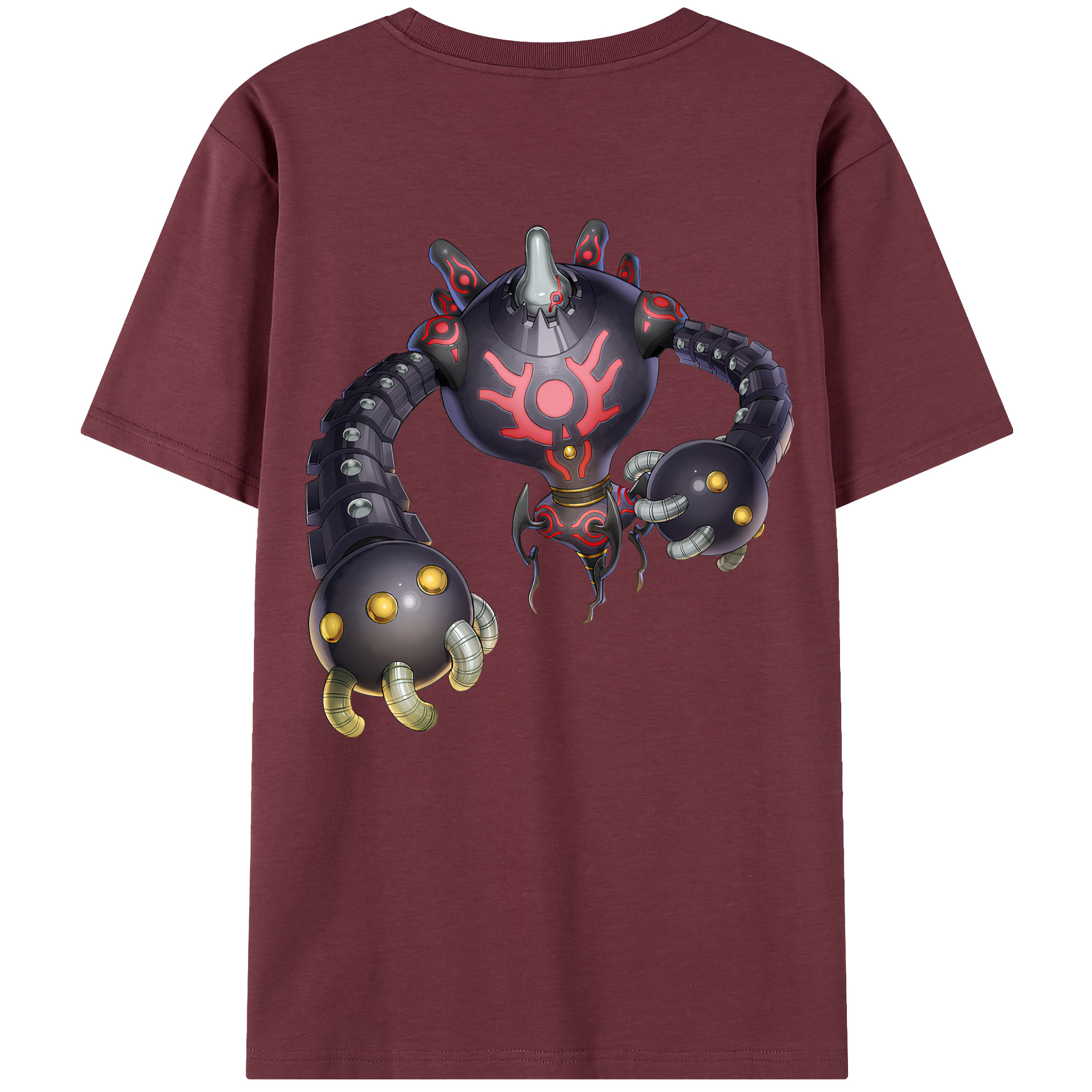 （画像用） 遊☆戯☆王 Yu-Gi-Oh! 綿100％半袖Tシャツ（背面プリント）